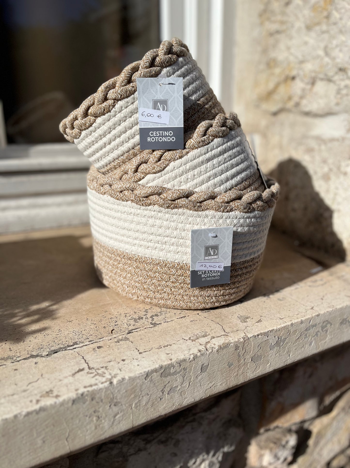 Panier rond