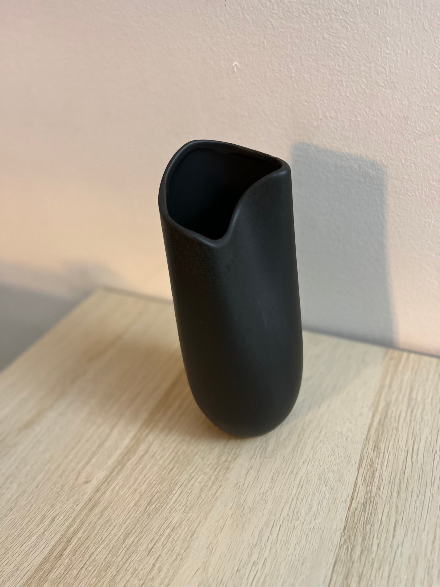 Vase déco noir