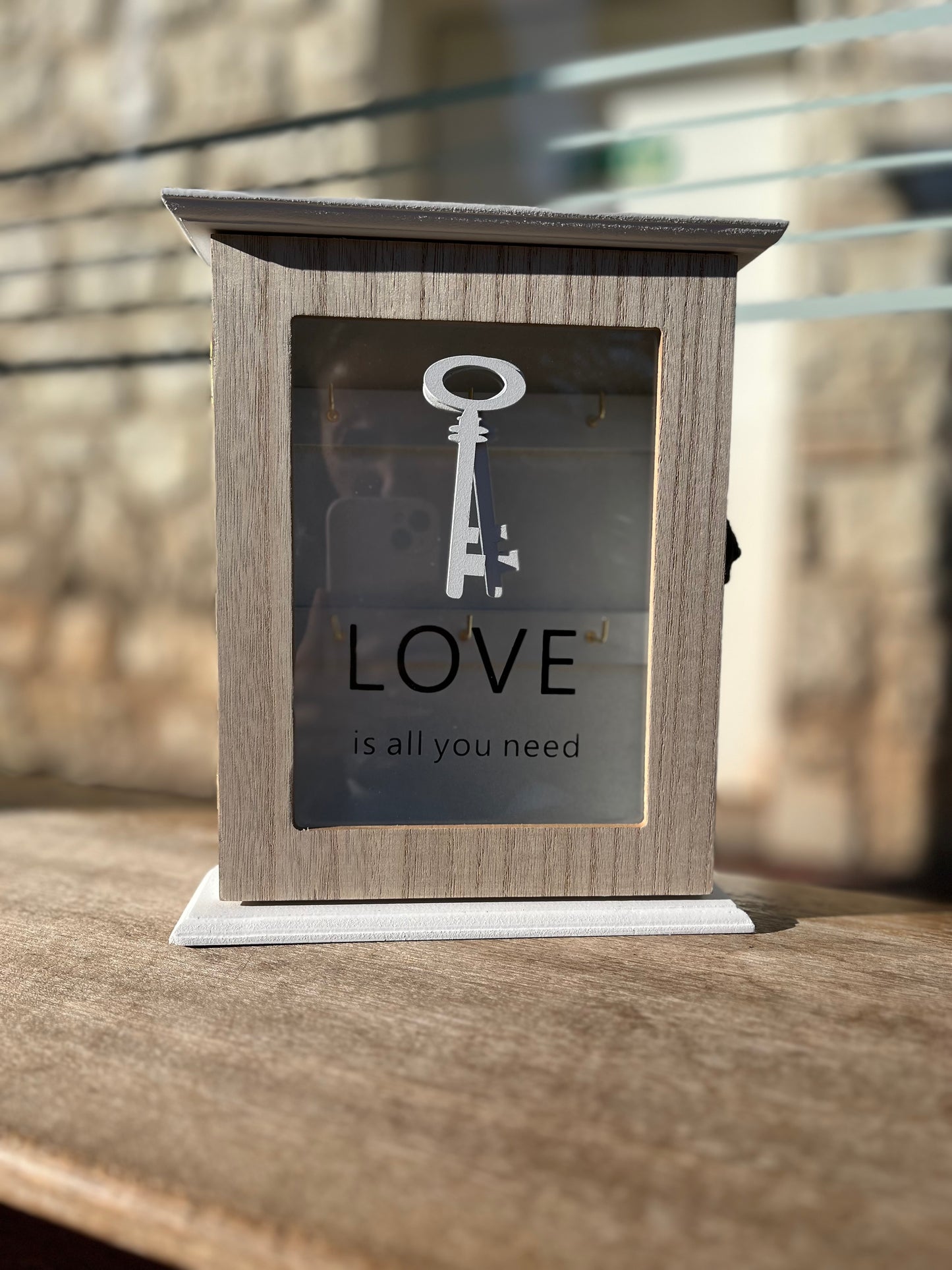 Porte-clés maison décoratif