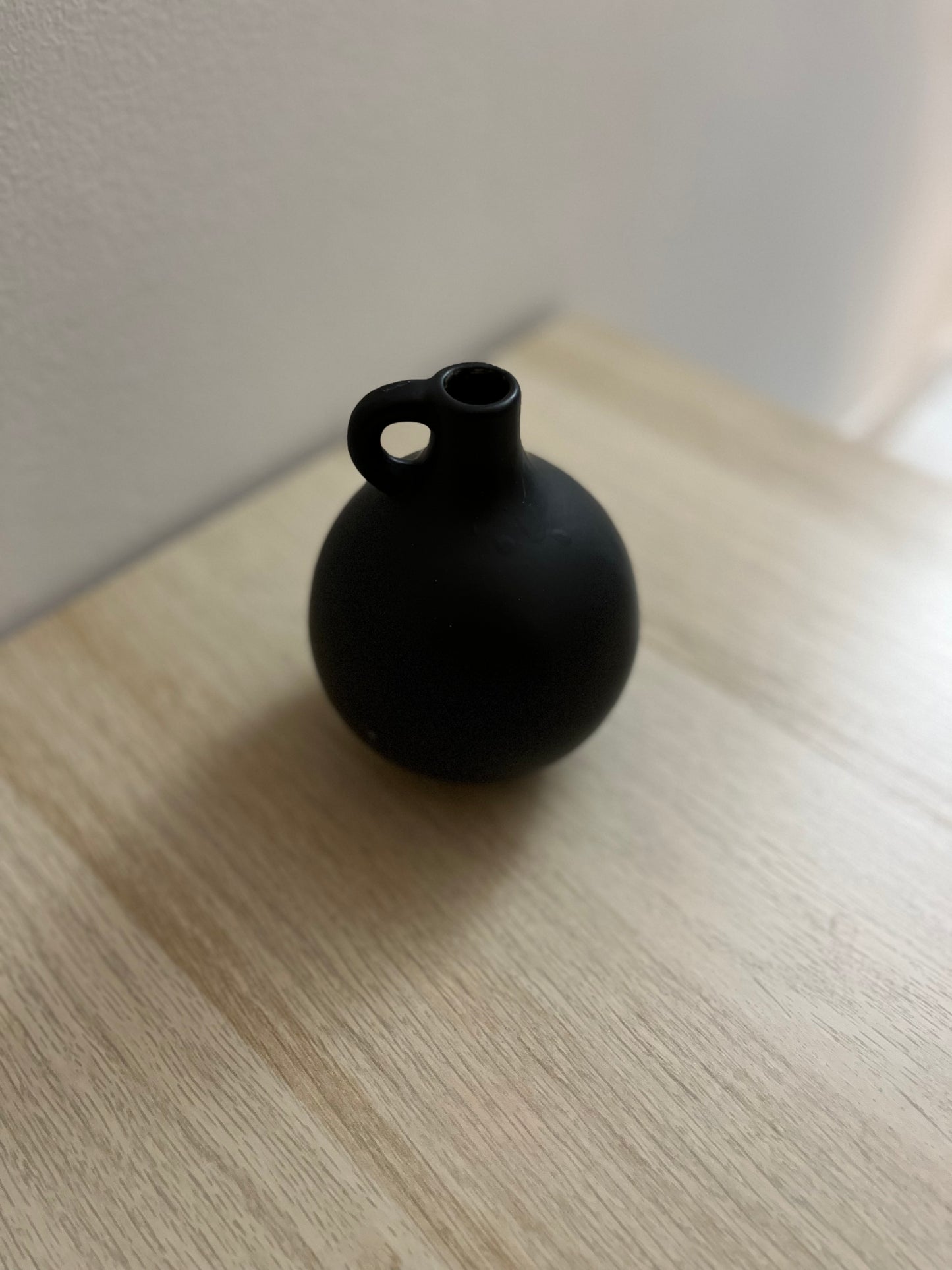 Vase déco noir