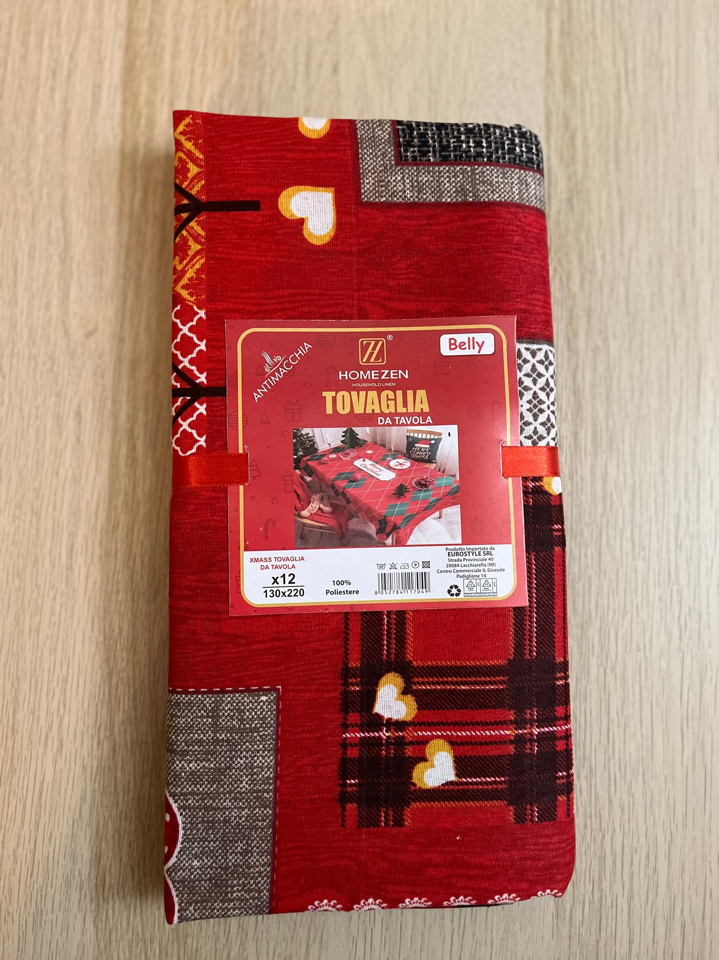 Nappe de Noël 12 personnes