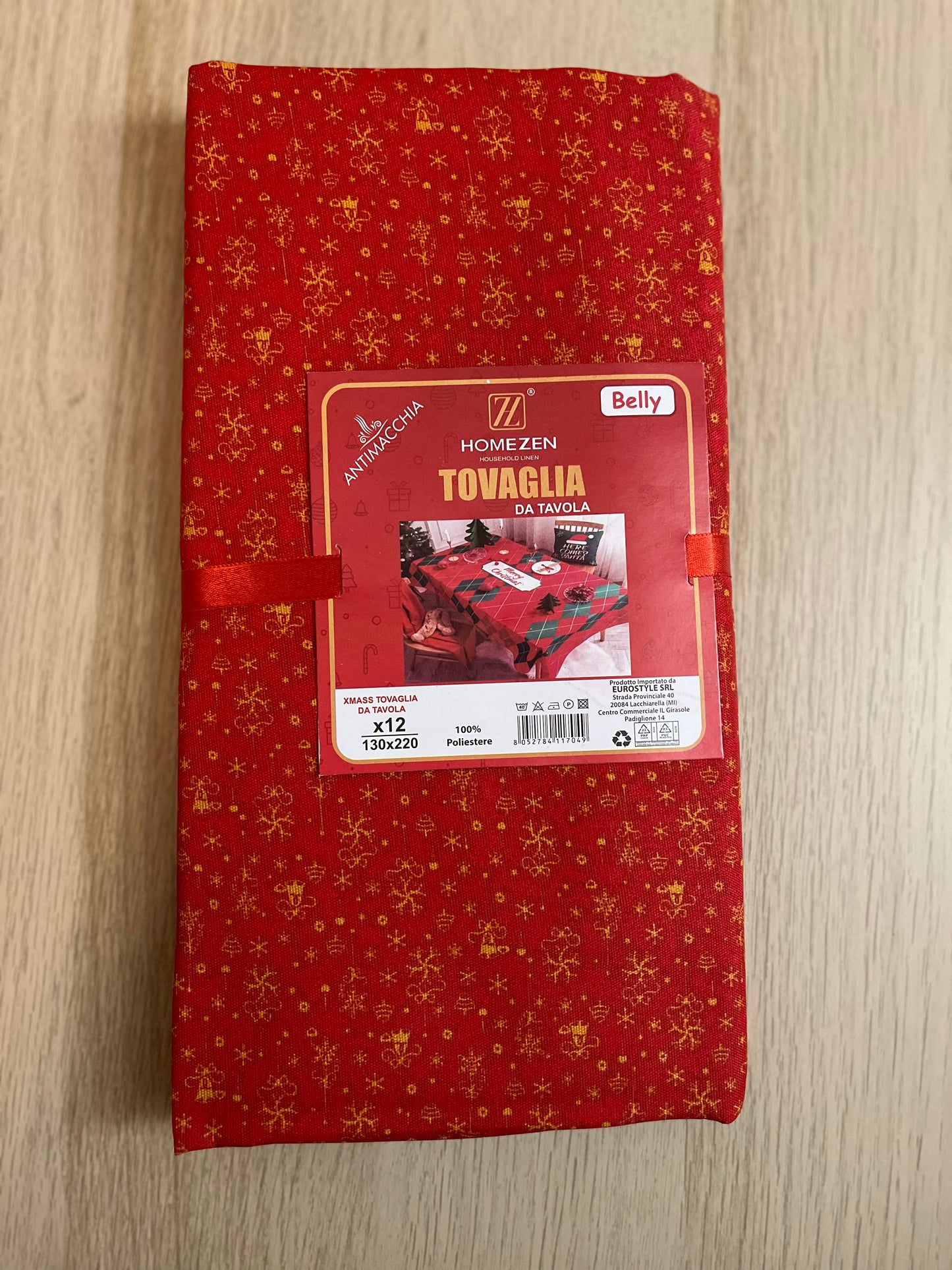 Nappe de Noël 12 personnes