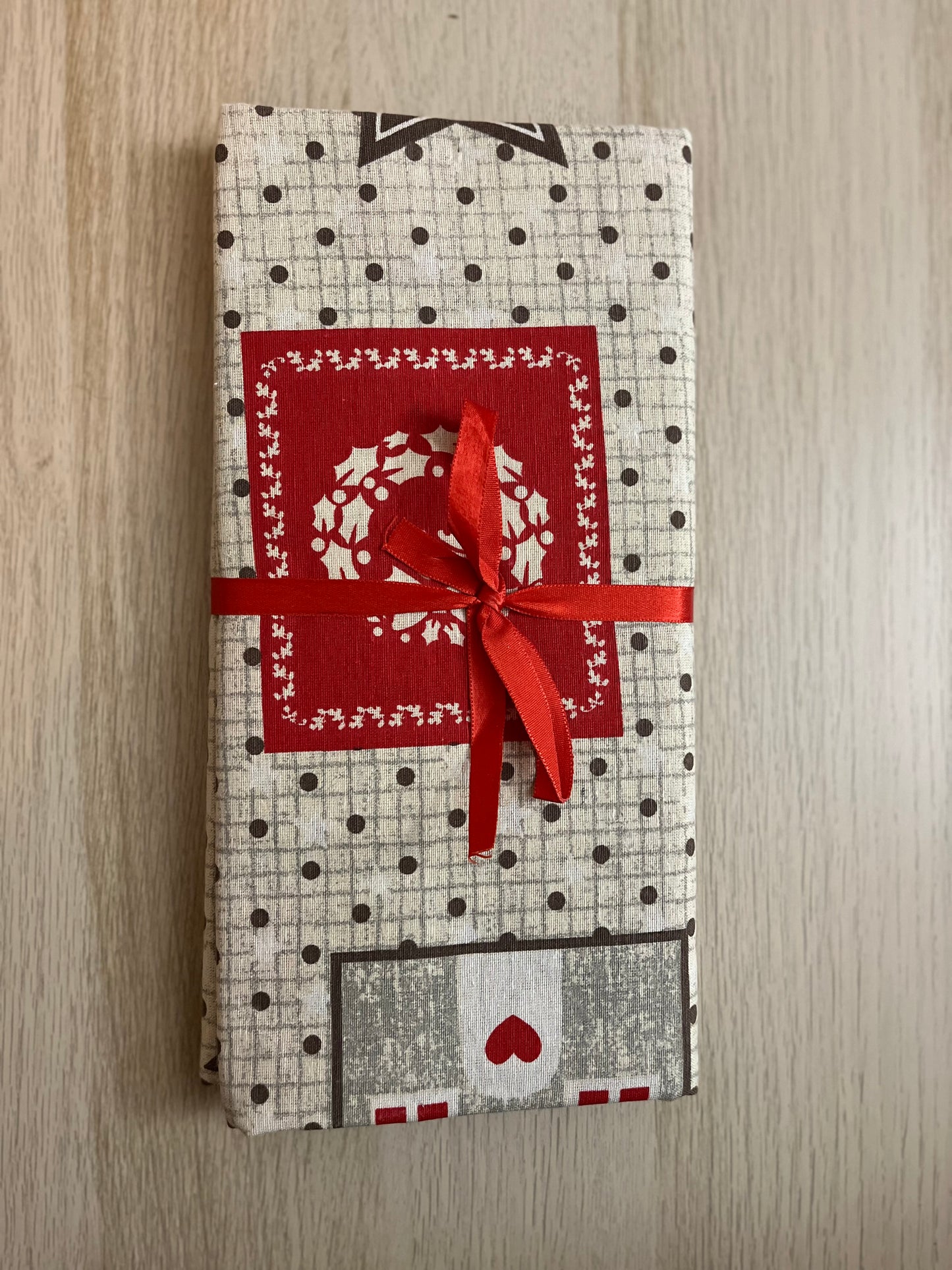 Nappe de Noël 6 personnes