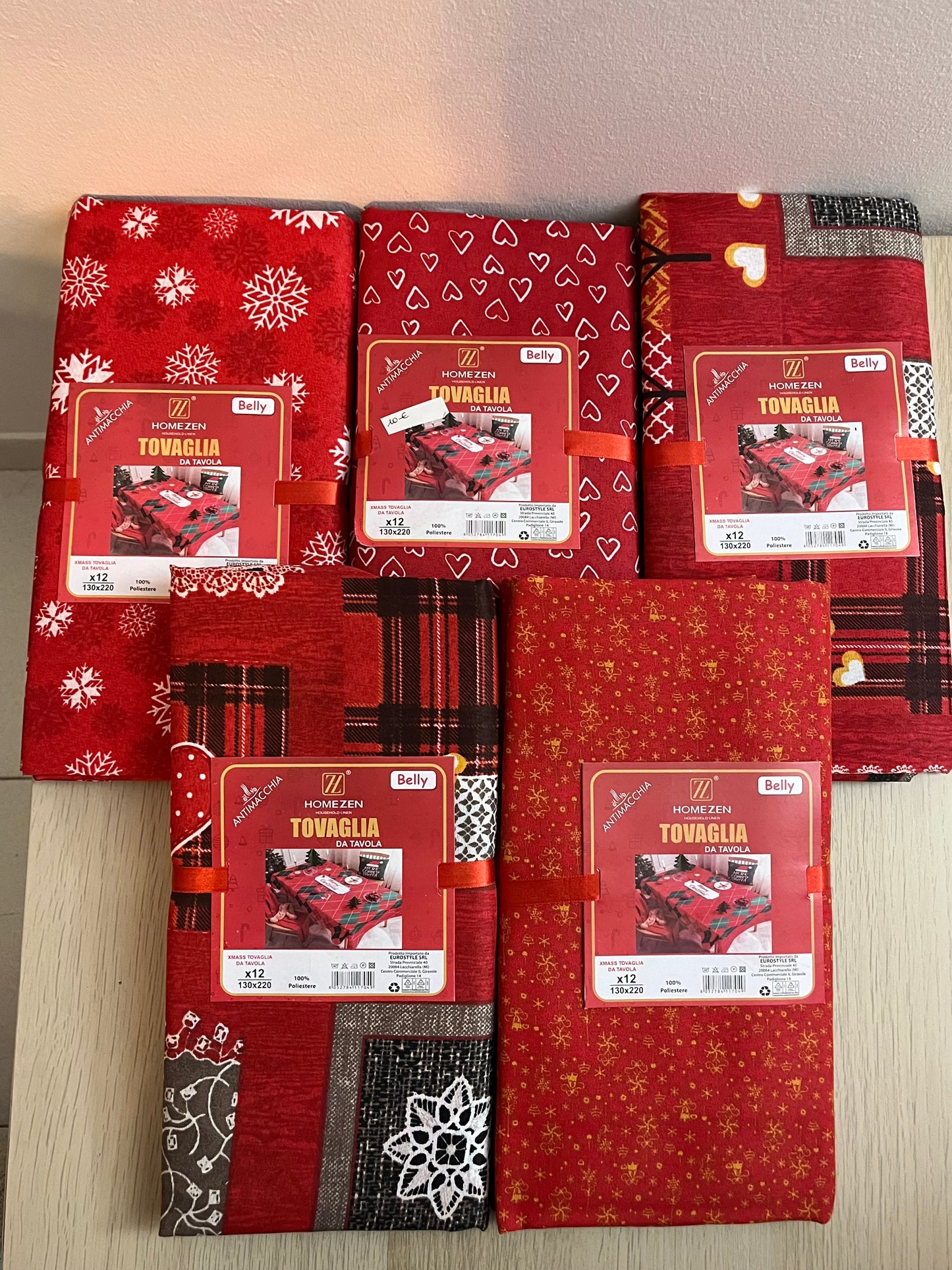 Nappe de Noël 12 personnes