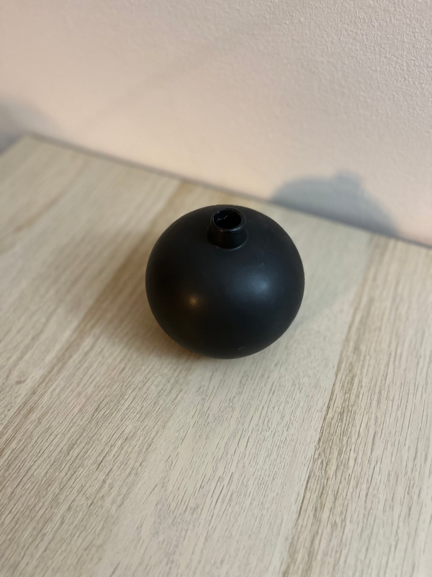 Vase déco noir