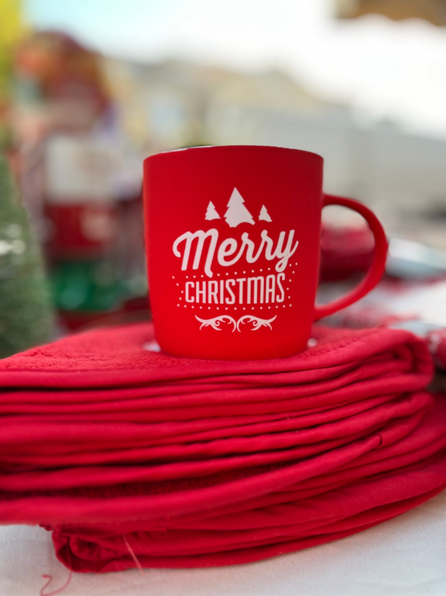 Mug Merry Christmas rouge