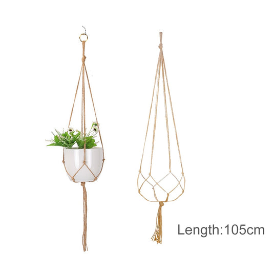 Suspension pour pot en Macramé - basic