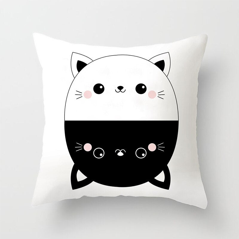 Housse de coussin Chat